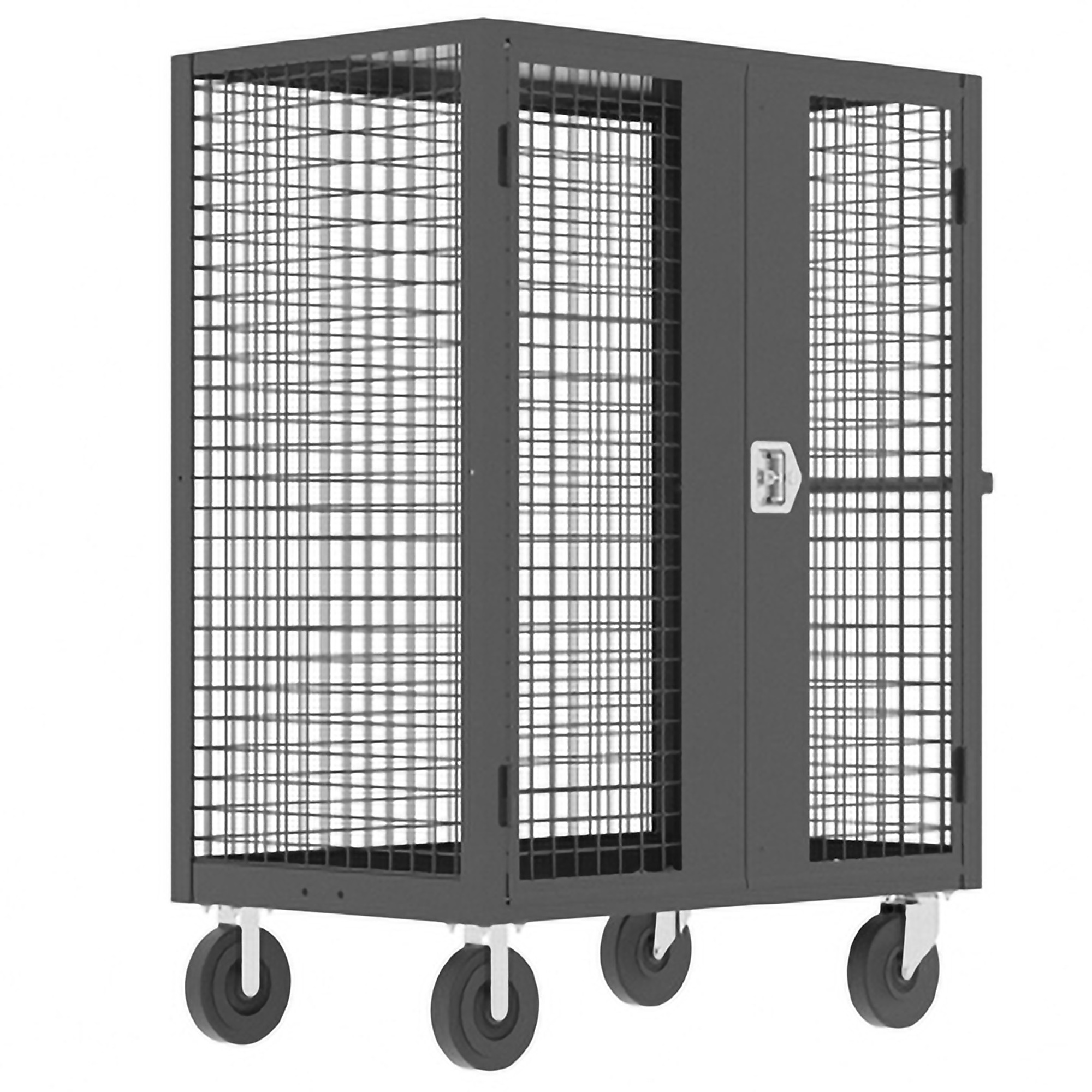Valley Craft, Security Cart, Total Capacity 2000 lb, Material Steel, Model# F89556VCGY